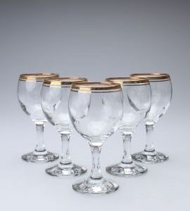 Set glasses decorated under gold 165мл ArtCraft 31-146-100