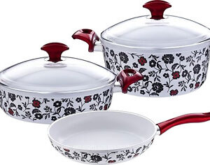 Set pots 5 PC. Lessner Ceramiс Line 55932 mix