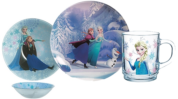 Набор 3 предмета Luminarc Disney Frozen L0872