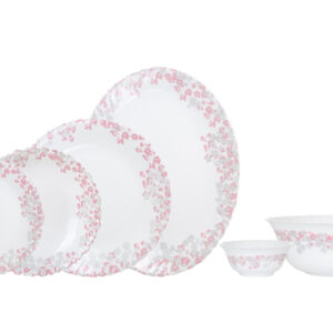 Столовый сервиз Arcopal Florina Pink&Grey 26 предметов N1081