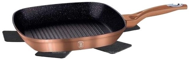 Пательня-гриль Berlinger Haus Rosegold Metallic Line 28 см BH-1521