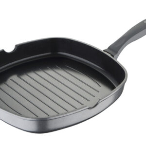 Пательня-гриль 28x28x4.8см Bergner BG-7933-GY