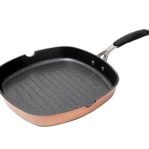Пательня-гриль 28X28X4.5см Bergner BGIC-1004