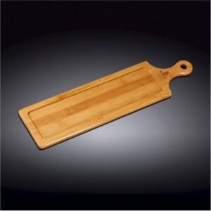 Блюдо бамбуковое с ручкой Wilmax Bamboo 45,5х12 см WL-771009