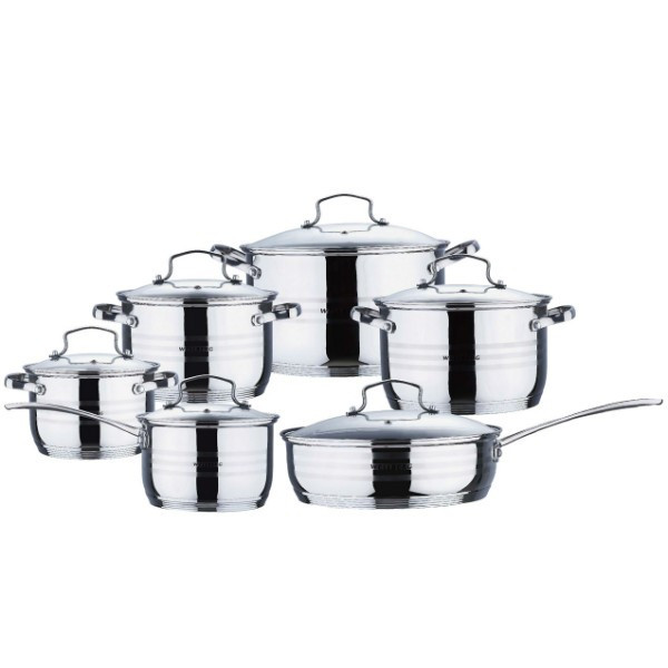 Набор посуды Wellberg Prestige из 12 предметов WB 1682