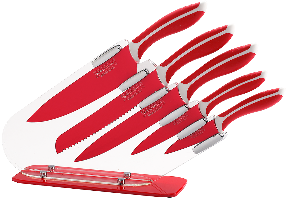Set knives Royalty Line RL-RED6ST