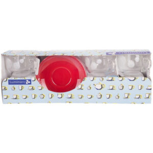 Сервиз чайный PIUME RED 12 предметов Luminarc J7546