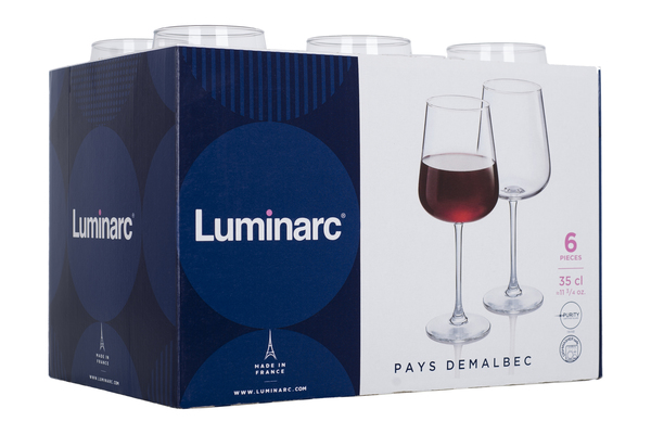 Набор бокалов 6 пр Luminarc Demalbec Pays L6921