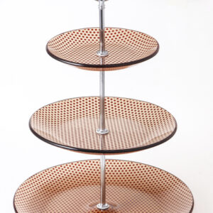 Блюдо MONACO BROWN 25, 20, 15 см S3020T/S3-Brown