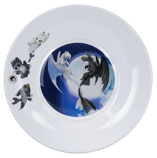 Plate dessert DISNEY As tame Dragon 3 (16с1914 2ДЗ Dragons)