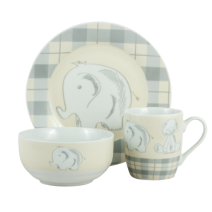 Set Children's crockery Limited Edition Elephants 2 HYT17176