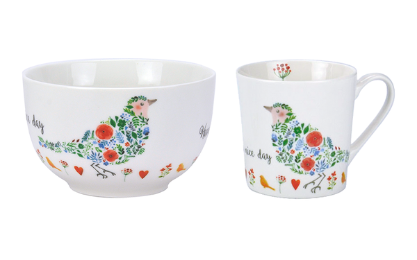 Сервиз для завтрака Limited Edition Happy Bird 2 предмета B1237-09264-1