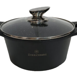 Кастрюля с мраморным покрытием 2,5 л Zurrichberg ZBP-7132 Black