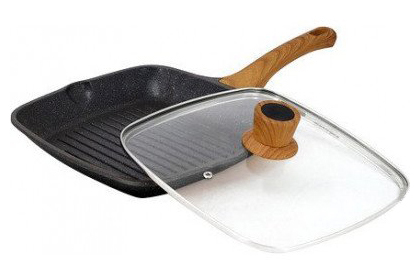 Пательня-гриль з кришкою Vissner 26 x 26 см VS 7740-26