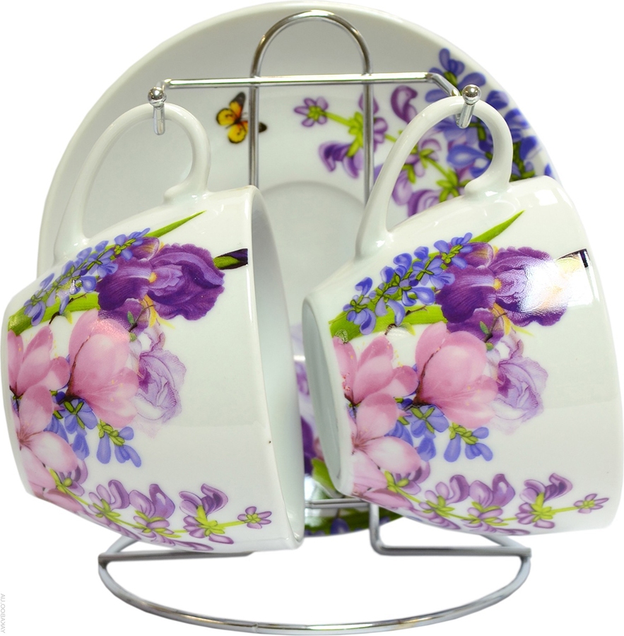 Tea set Оселя Purple flowers of 5 items 24-198-005