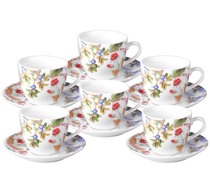Tea set Оселя Forest berries of 12 items 24-198-045