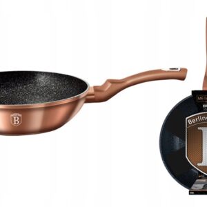 Пательня-вок Berlinger Haus Rosegold Collection 28 см BH-1512N
