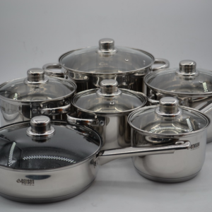 Set crockery of stainless become 12 items Benson BN-208