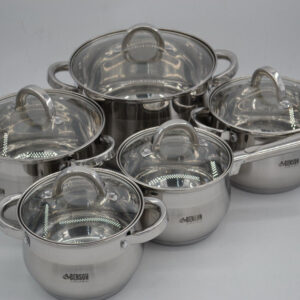 Set crockery of stainless become 10 items Benson BN-211