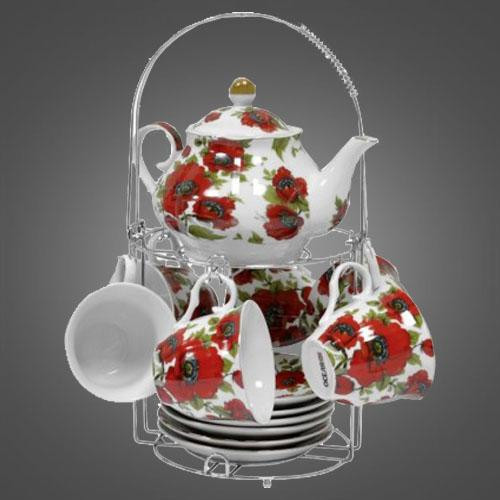 Tea service on 6 people of 15 items Оселя 21-245-017