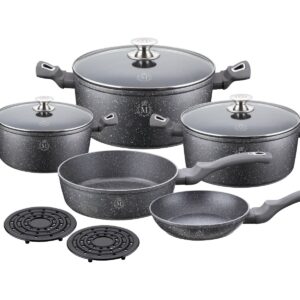Набор посуды с литого алюминия Meisterklasse Granite Touch Line MK-1012