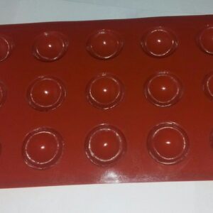 Silicone the form for Евродесертов Hemisphere medium 290*170*15 mm Empire 1218