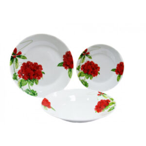Столовый сервиз Milika Geranium 18 предметов M06240-SET18-18007