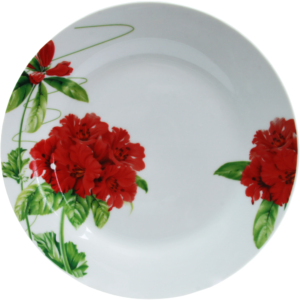 Тарелка обеденная Milika Geranium круглая 18 см M0670-F18-8807