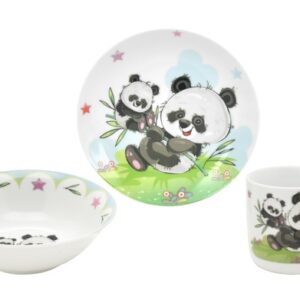 Baby set dining room crockery Limited Edition Panda of 3 items (С555)