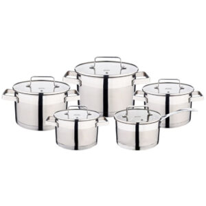 Set crockery of stainless become 10 items Edenberg EB-4090