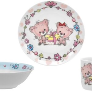 Детский набор столовой посуды Limited Edition Happy Cats из 3 предметов (C551)