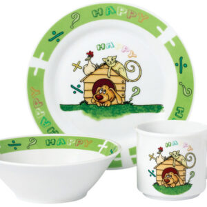Set Children's crockery Limited Edition Happy Day 2 3 of the subject (D111027)