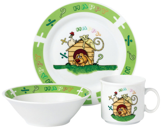 Набір дитячої посуду Limited Edition Happy Day 2 3 предмета (D111027)