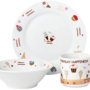 Set Children's crockery Limited Edition Sweet Happiness 3 of the subject (D150405)