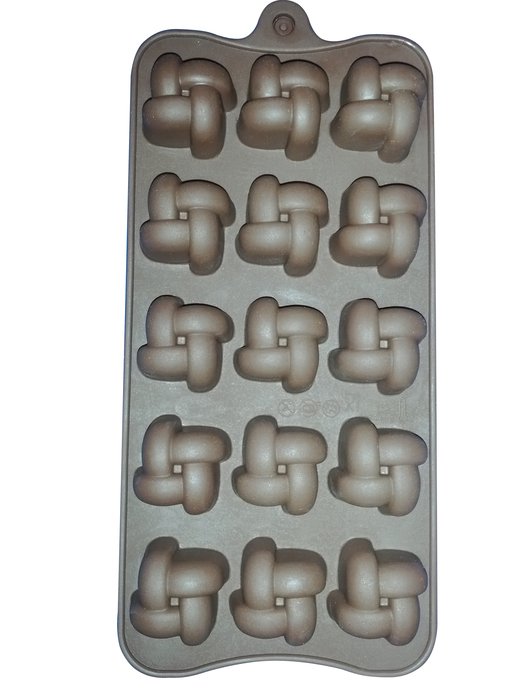 Silicone the form Шоколад/Лед Knots 210*105*20 mm Empire 7152