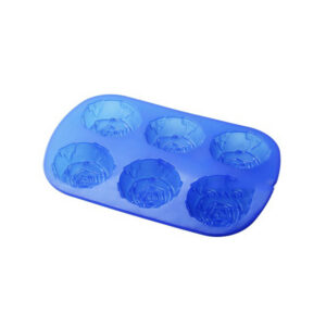 Silicone the form Sheet on 6 roses 255*170*25 mm Empire 0056