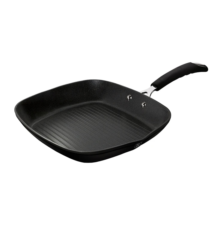 Пательня-гриль 28х28х4,1 см Berlinger Haus Black Professional Line BH-6127