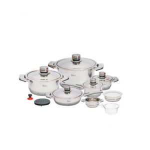 Set crockery of stainless become 19 items Benson BN-200