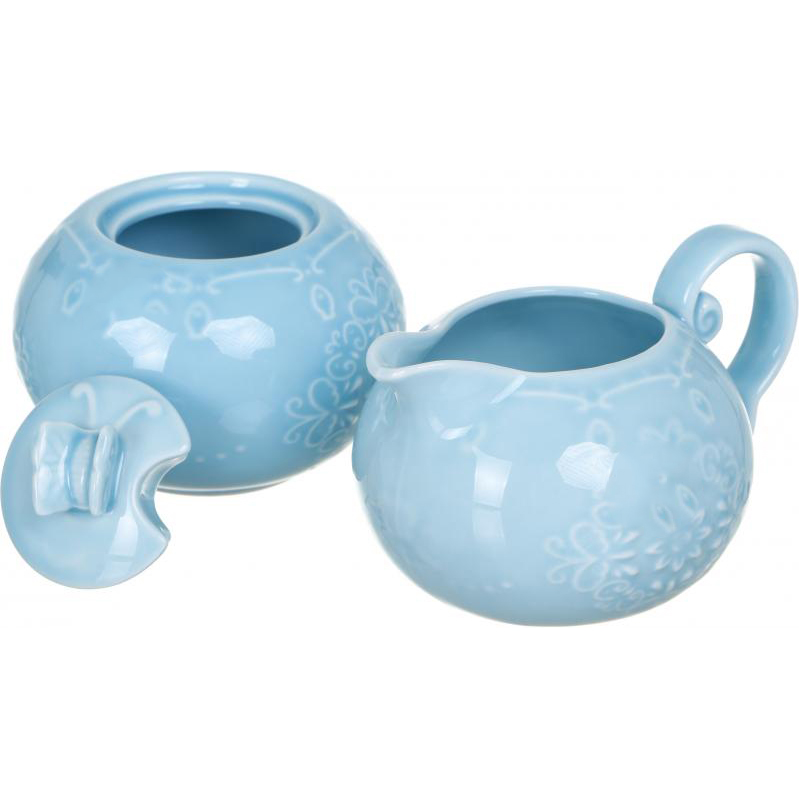 Set (сахарница+молочник)-2 of the subject Astera Paradise Blue A05220-RS03SB