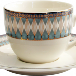 Кофейный сервиз Callisto Jacquard 90 мл из 2 предметов Astera А0531-TH5826D