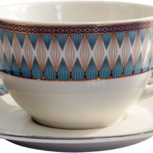 Tea service Callisto Jacquard 220 ml of 2 items Astera А0530-TH5826D