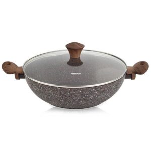 Пательня-вок з кришкою Fissman Magic Brown 30x9 см 4871