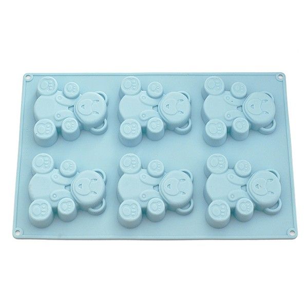 The form for кексов Fissman blue teddy-bear 6658