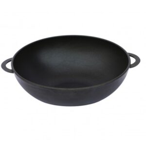 Пательня алюмінієва WOK без кришки 30 см Биол 3003P