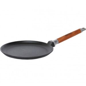 Cast iron pancake pan from smooth sides 22 cm Биол 04221