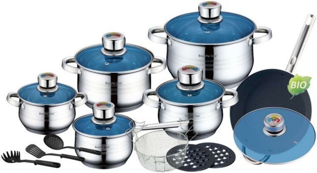 Набір посуду 18 предметів Royalty Line RL-1801BM