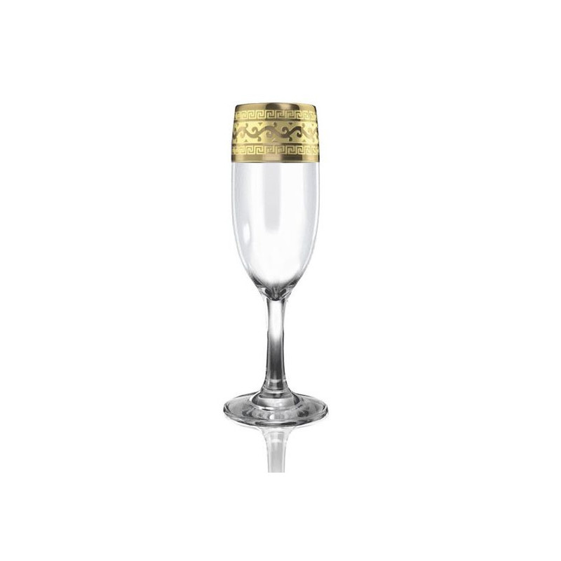 Set glasses for champagne 6 PC 190 ml Goose crystal Versace EAV08-419
