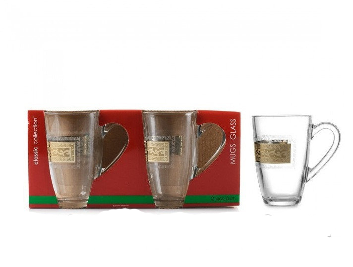 Set mugs 330 ml 2 PC Goose crystal Versace EAV08-5393