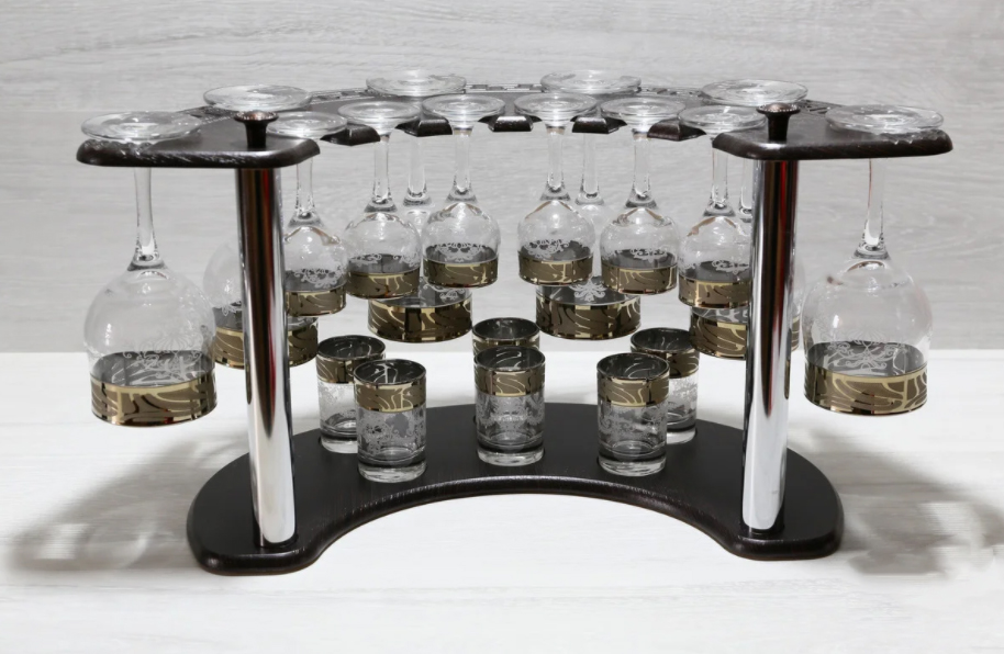 Set 19 items Goose crystal Nutmeg GE05-163/164/837-БС