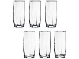 Set glasses for water 220 ml on 6 items Hisar Pasabahce 42858